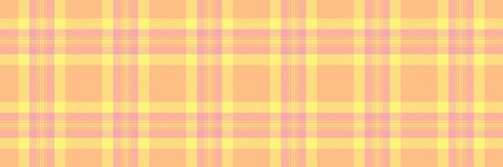 Soft pastel plaid pattern in yellow and peach tones.  Perfect for backgrounds, textiles, and website designs.  Evokes feelings of warmth, comfort, and gentle style.