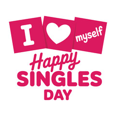 Bold 11.11 Singles’ Day Vector Design.