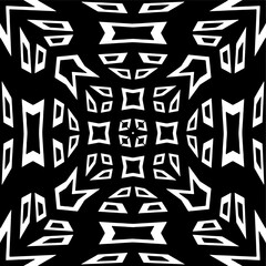 Abstract texture for fabric print, card, table cloth, furniture, banner, cover, invitation, decoration, wrapping.Seamless repeating pattern. Black and white color.Carpet pattern texture.