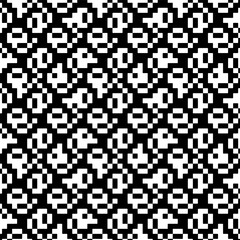 Fototapeta premium Abstract texture for fabric print, card, table cloth, furniture, banner, cover, invitation, decoration, wrapping.Seamless repeating pattern. Black and white color.Carpet pattern texture.