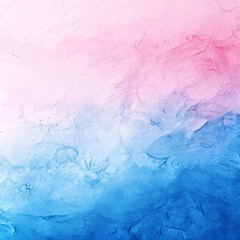 Abstract textured watercolor background with pink to blue gradient and crumpled paper effect
