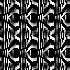 Abstract texture for fabric print, card, table cloth, furniture, banner, cover, invitation, decoration, wrapping.Seamless repeating pattern. Black and white color.Carpet pattern texture.