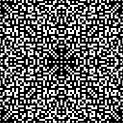 Fototapeta premium Abstract texture for fabric print, card, table cloth, furniture, banner, cover, invitation, decoration, wrapping.Seamless repeating pattern. Black and white color.Carpet pattern texture.
