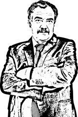 Portrait of mature business man