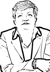 Mature executive woman