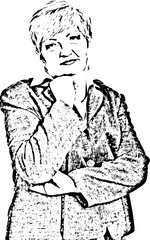 Portrait of mature business woman