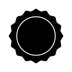 Moon Seal Icon Vector Flat and Clean Look