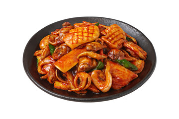 Ojingeo Bokkeum &ndash; Spicy Stir-fried Squid