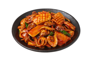 Ojingeo Bokkeum – Spicy Stir-fried Squid