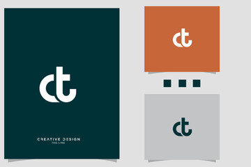 Set Of BA, AB, B, A, Abstract Letters Logo Monogram