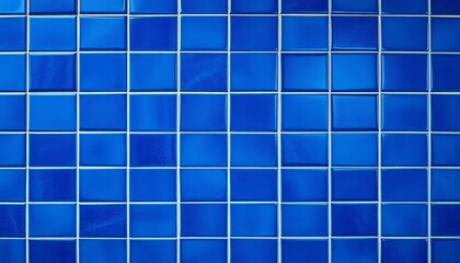 Deep blue glazed ceramic tiles, textured wall surface,   stylish,  ceramic