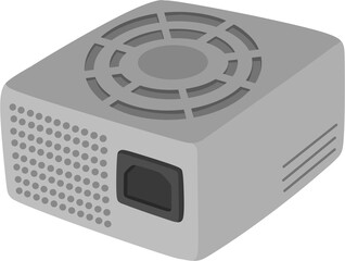 Obraz premium illustration power supply