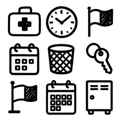 Office & Utility Essentials Icon Pack