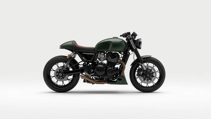 Obraz premium motorcycle isolated on white