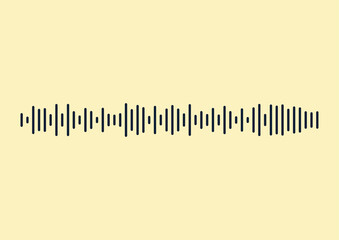 abstract sound wave spectrum background vector design