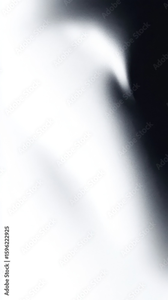 Poster abstract gradient background with subtle grain texture. smooth transition from white to dark for mod