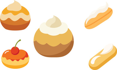 Food Vector Illustration Set