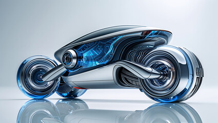 A1 Zukünftige Motorräder von KI -AI gefahren werden