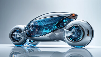 A1 Zukünftige Motorräder von KI -AI gefahren werden