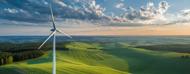 wind turbine, AI generated