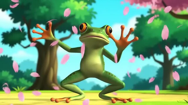 Spring Frog Pfp