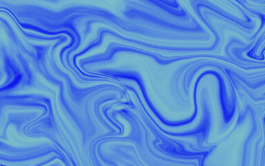 Liquid Marble Effect in Blue – Abstract Design

