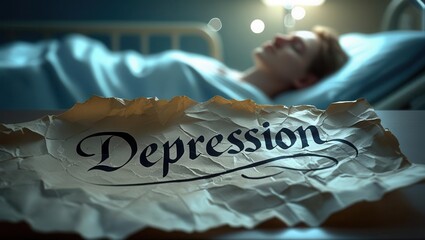 Overcoming depression understanding mental health challenges in a bedroom setting