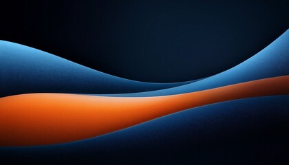 grainy blue orange black background abstract color gradient wave shape noise texture poster header banner wallpaper cover design