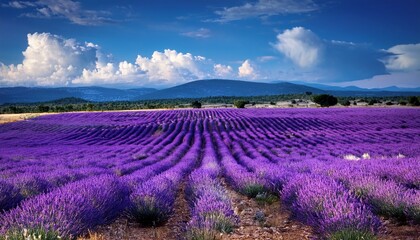 lavender field pre bloom