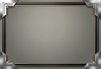 empty frame on the wall Elegant Certificate of Excellence for Schools