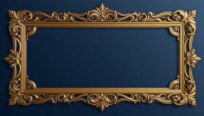 antique gold frame graduation educational 