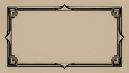 old photo frame framework for photo or congratulation