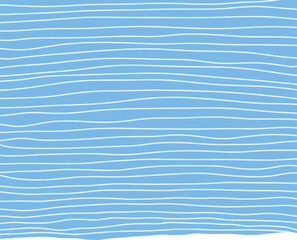 Blue Wavy Line Background