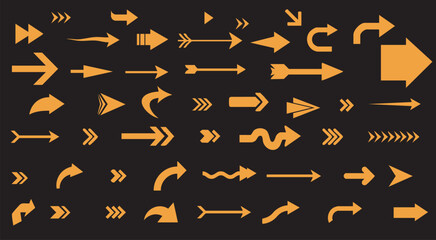 Modern Arrow Collection for Web & Mobile UI/UX – Clean Vector Design for Interfaces, Apps, and Dashboards
