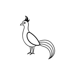 A arco line art vector illustration.