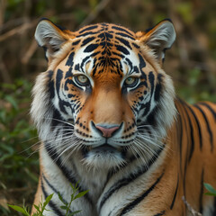 Fototapeta premium Tiger in natural habitat