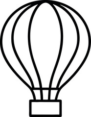 hot air balloon vector illustration