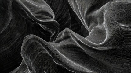 Abstract Black And White Geometric Design