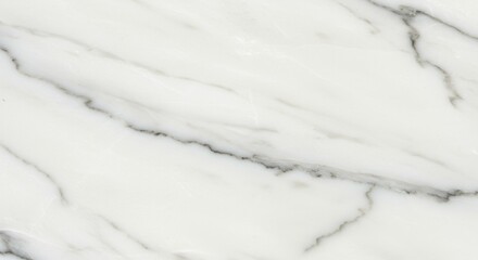 Obraz premium White Marble Texture with Gray Veins Background