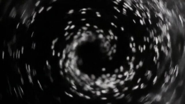 Abstract swirling vortex