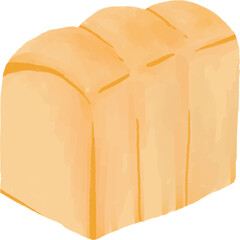 brown bread illustration