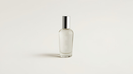 Elegant Perfume Bottle A Minimalist Presentation for Fragrance and Beauty Concepts