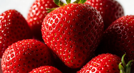 Fresh Red Strawberries Delight