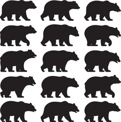 Wild Bear Silhouette Design

Majestic Grizzly Bear Illustration

Forest Bear Vector Artwork

Strong Brown Bear Icon

Minimalist Polar Bear Outline