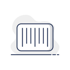 Barcode vector icon. E-commerce sign