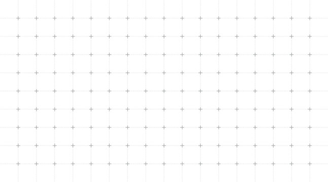 Fototapeta minimal white dotted grid pattern background for bullet journaling, designing or note-taking 
