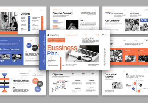 Business Plan Template Layout