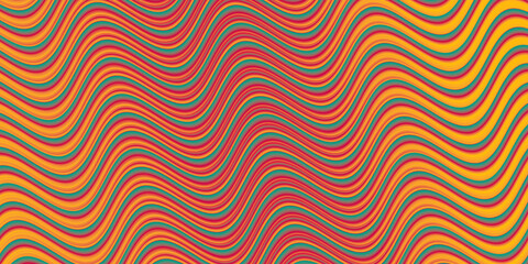 Abstract wavy colorful background 