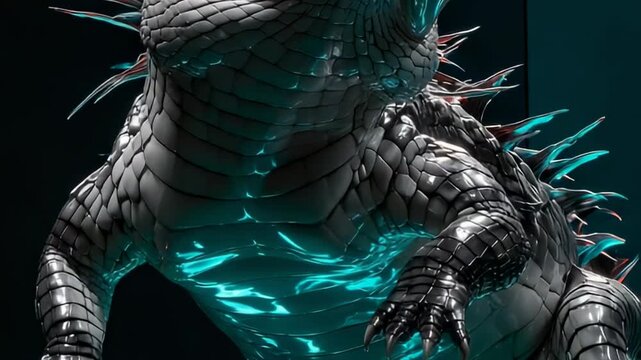 Digital illustration of a mythical creature