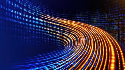 Digital Data Streams: A Visual Representation